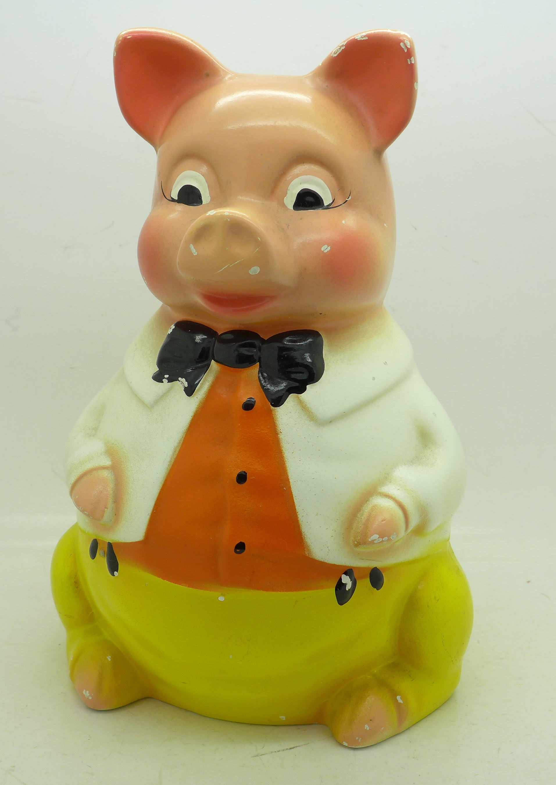 A Mister Pig money box by Ellgreave,