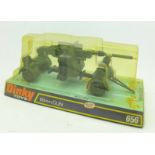 A Dinky Toys 88mm gun, boxed,