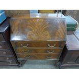 A mahogany bureau