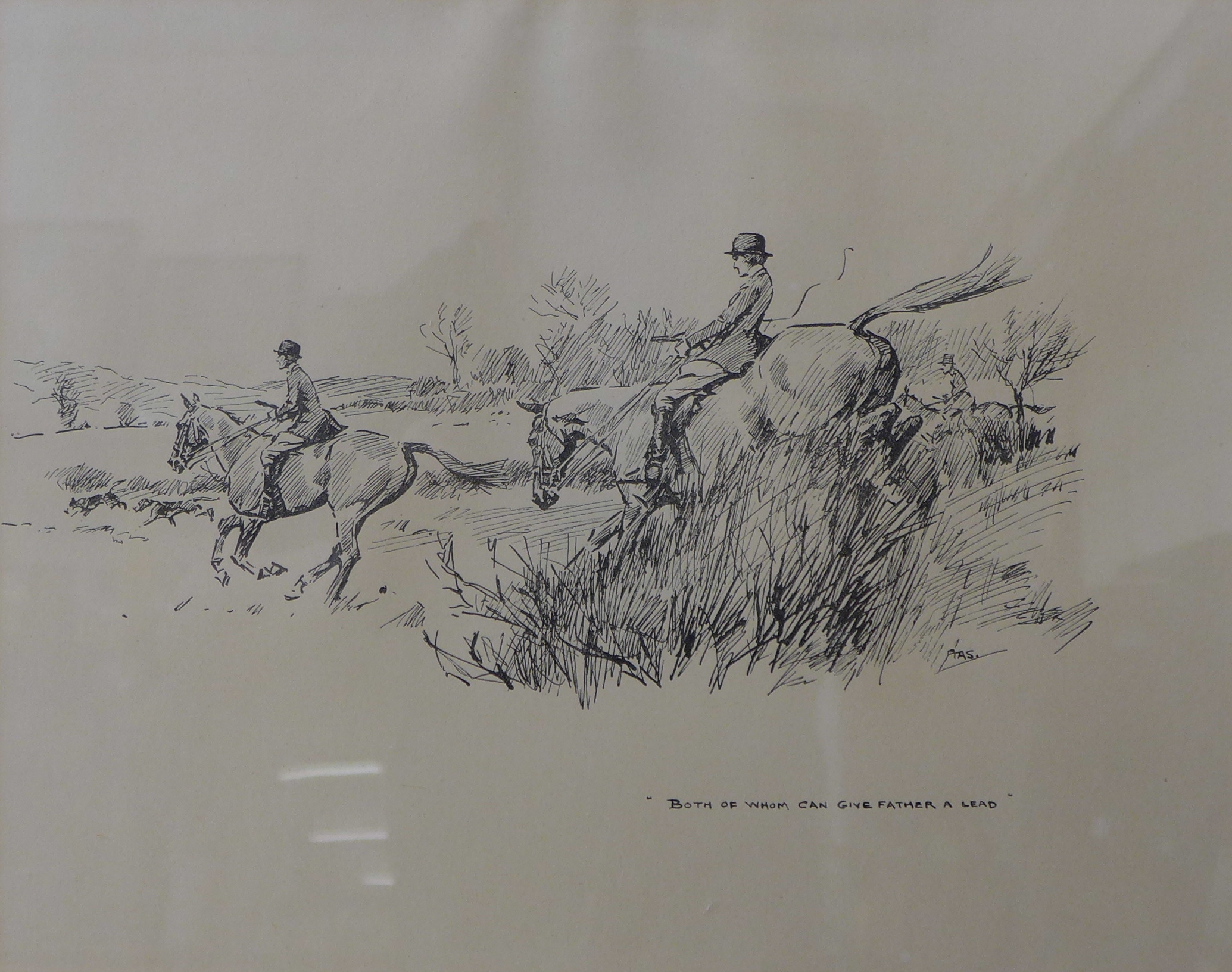 A set of three hunting scene prints, - Image 3 of 4