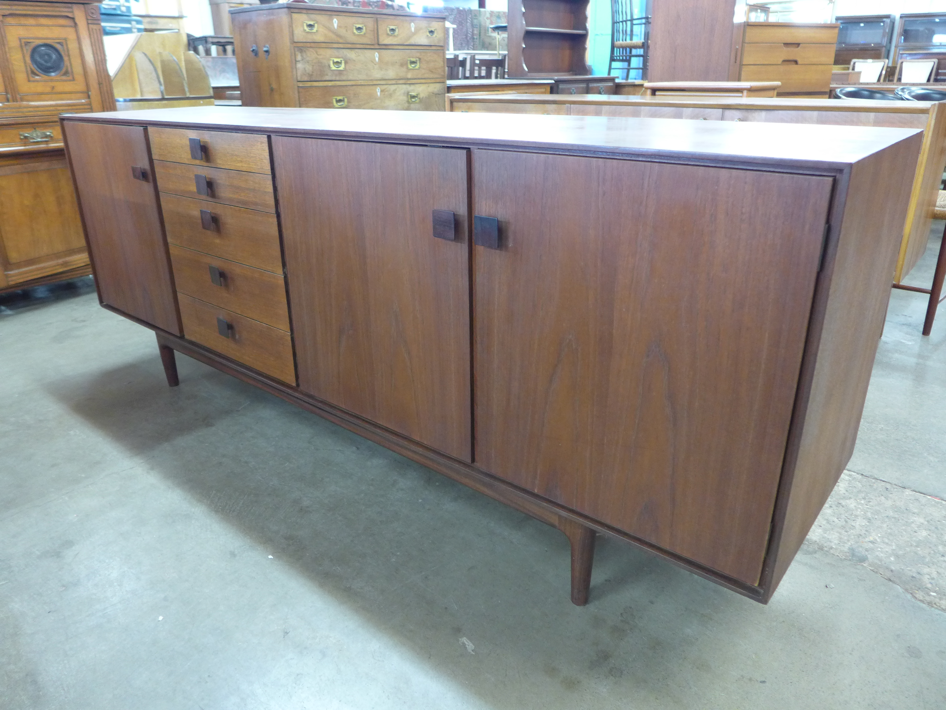 A G-Plan teak sideboard,