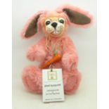 An Ooak Artisan Bear Rabbit Bunnykins by Bertie Sweedlepipe