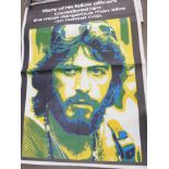 A large film poster, Serpico,