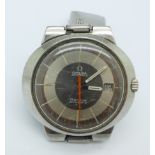 A gentleman's Omega Dynamic automatic date wristwatch