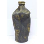 A Ray Marshall studio pottery vase, signed,
