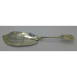 A Georgian silver fish slice, London 1816,