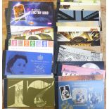 Twenty-nine Royal Mail Prestige stamp books