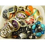 A collection of bracelets and bangles, 4.