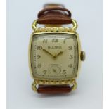 A lady's (midi size) Bulova wristwatch
