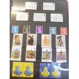 An album of Royal Mail mint stamp sets and mint stamps, 1990-1999,