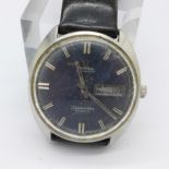 A gentleman's Omega Seamaster Cosmic automatic day date wristwatch