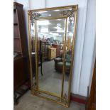 A large French style gilt framed mirror (M33138) #