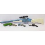 A Victor toy rifle,