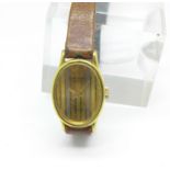 A gold plated lady's Raymond Weil wristwatch