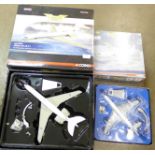 Two Corgi Aviation Archive die-cast aeroplanes, Vickers VC10 C1,