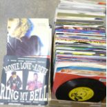 A collection of 45rpm 7" singles