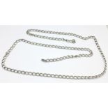 An Irish silver chain,