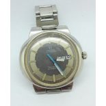 A gentleman's Omega Dynamic automatic day date wristwatch