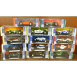 A collection of fourteen Atlas Edition Grand Prix Legends of Formula 1 model racing cars,