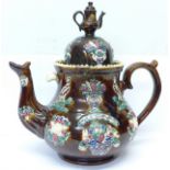 A Bargeware teapot, restored,