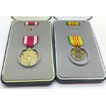 Two American medals,