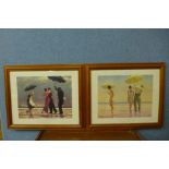 A pair of Jack Vettriano prints,