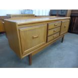 A teak sideboard