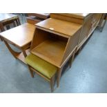 A Chippy Heath teak telephone table