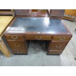 A mahogany desk