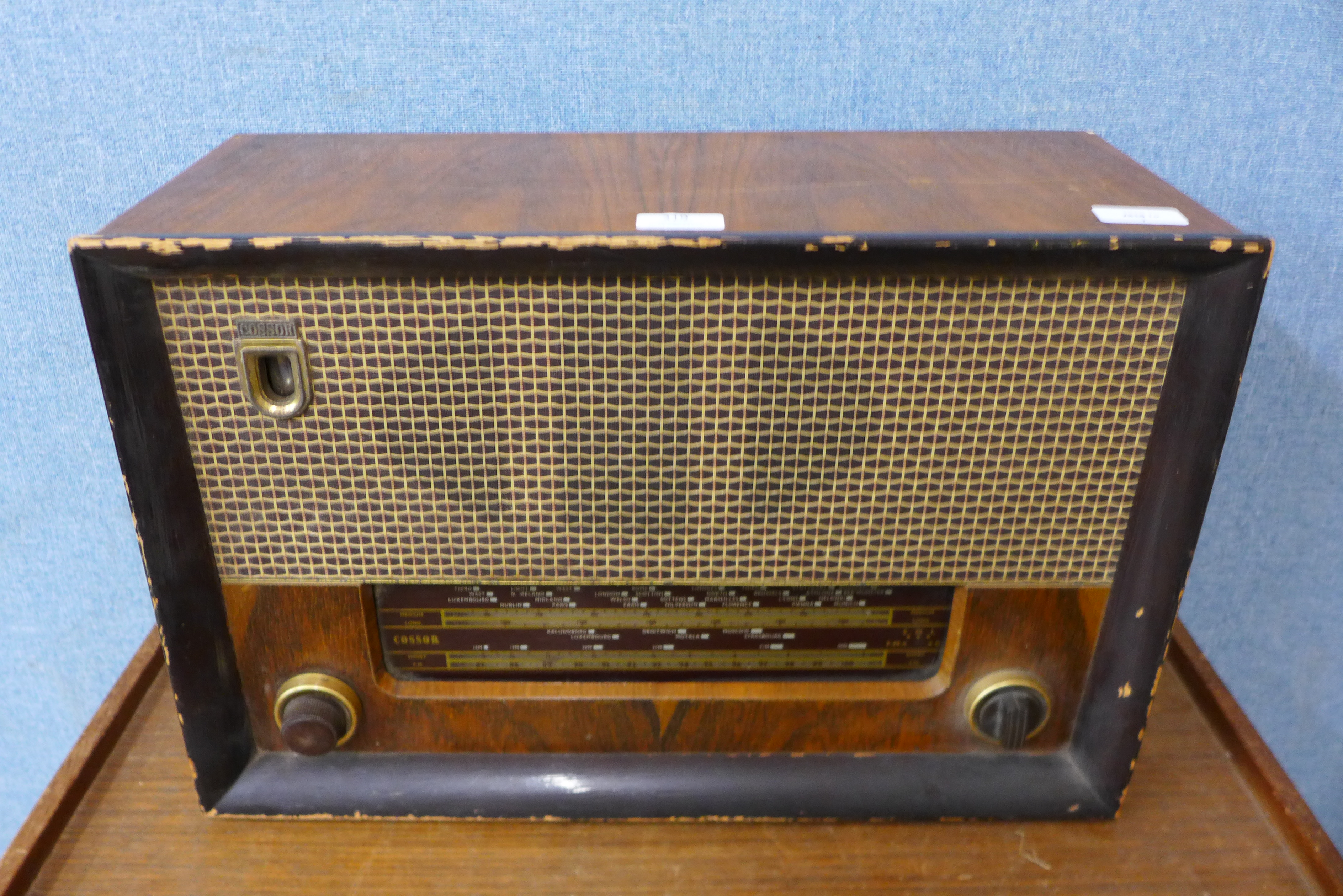 A Cossor Melody Master radio,