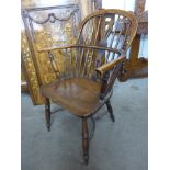 A 19th Century elm and beech Windsor chair