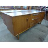 A teak sideboard