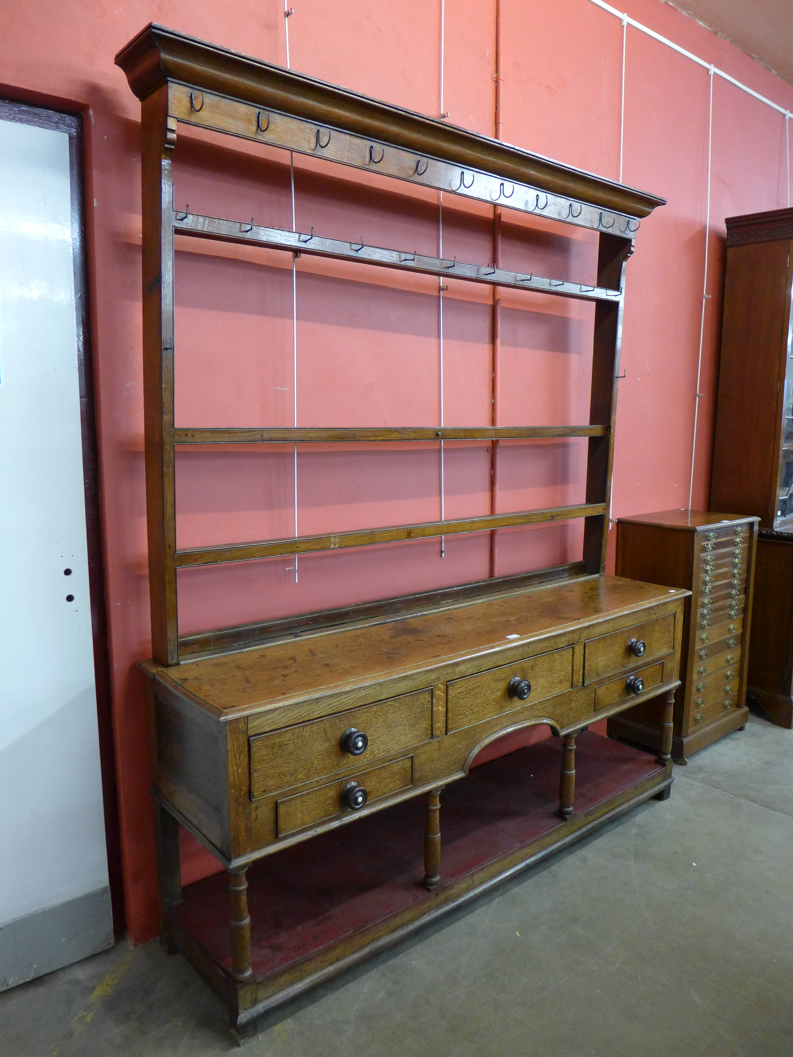 A George III oak dresser