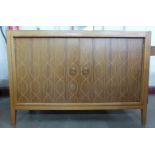 A Gordon Russell Double Helix teak sideboard,