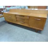 A teak sideboard