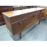 A teak sideboard