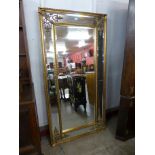 A large French style gilt framed mirror (M33138) #