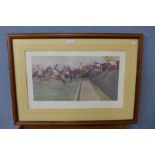 A Cecil Aldin limited edition print, Beechers Brook,