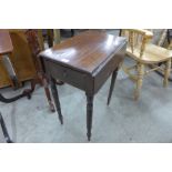 A Victorian mahogany Pembroke table