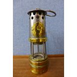 A Halwood & Akroyd miners lamp