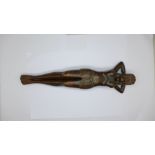 A carved figural nutcracker,