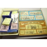 Hinchcliffe model soldiers and two Hinchcliffe Models Artillery sets,
