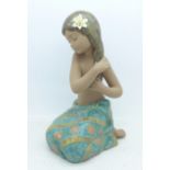 A Lladro figure, Pacific Jewel, 21cm,