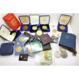 Mint proof coins, other coins,