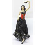 A Leonardo Spanish Dancer figure, 37cm,