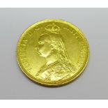 A Victorian 1887 £2 coin