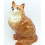 A Beswick cat, 1867 impressed mark to base, 22.