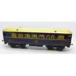 A Hornby Series O gauge pre-war tin-plate Sleeping Car,