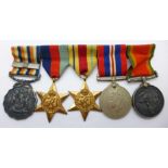 A set of five medals to 31336 F.