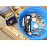 Assorted wristwatches including Rotary, Montine, Oris,